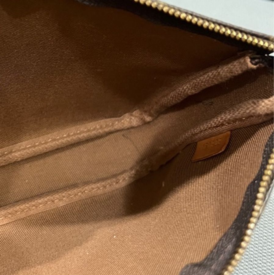 Louis Vuitton LV 經典老花麻將包 輕盈實背耐用👜包包狀態很好-18