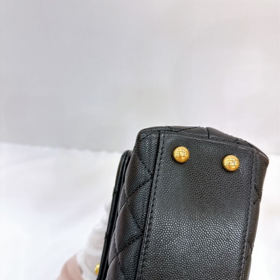 莉亞精品♡Chanel handle24 紅手把 二手-11