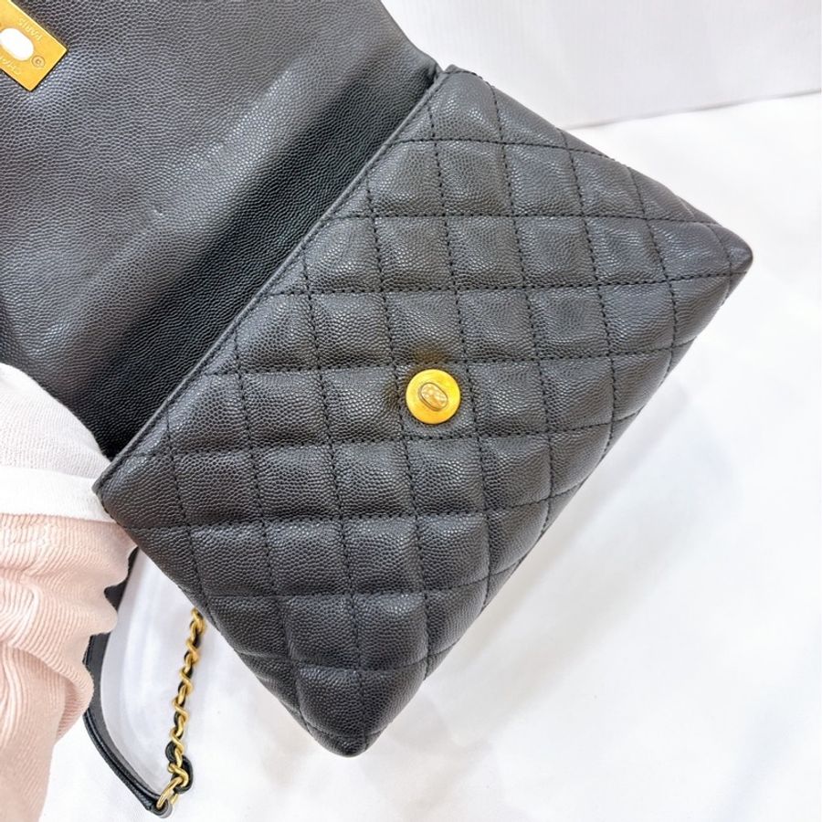 莉亞精品♡Chanel handle24 紅手把 二手-15
