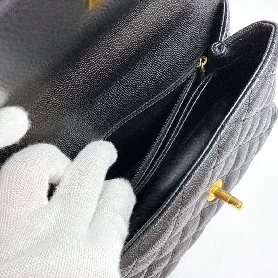 莉亞精品♡Chanel handle24 紅手把 二手-19