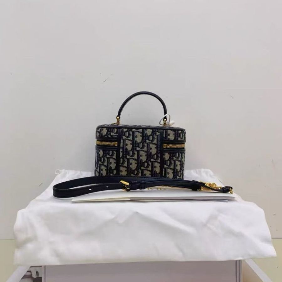 全新未使用 25年購證Dior 老花30迷你化妝包 尺寸16.5 x 8 x 9.5-3