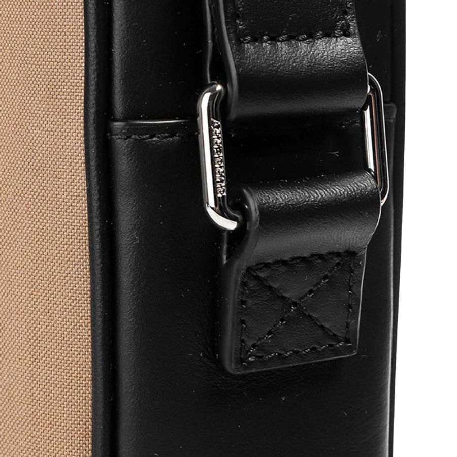 【門市全新現貨】BURBERRY PADDY 經典格紋棉布格紋記者包(附原廠防塵袋)-5