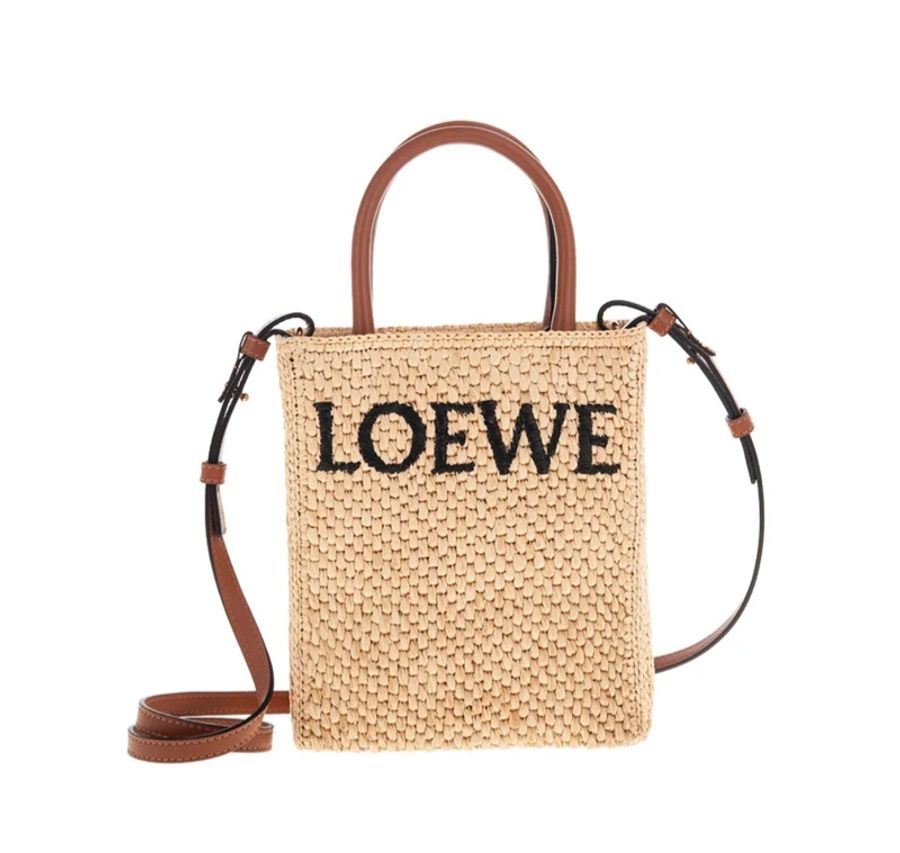 【M】LOEWE 羅威|Standard A5 草編手提兩用包-0