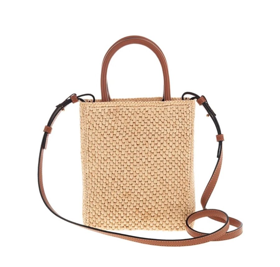 【M】LOEWE 羅威|Standard A5 草編手提兩用包-1