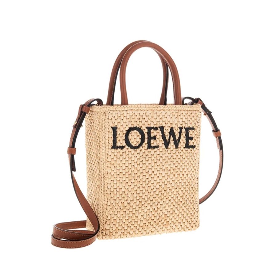 【M】LOEWE 羅威|Standard A5 草編手提兩用包-2