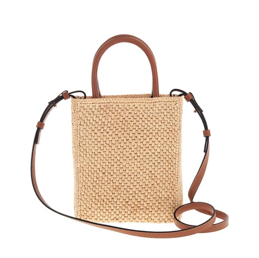 【M】LOEWE 羅威|Standard A5 草編手提兩用包-6