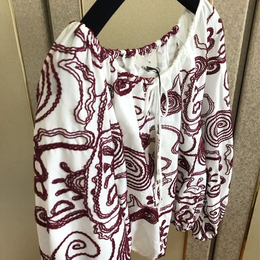 3)義大利萬元精品Liviana Conti 設計款上衣 40號-5