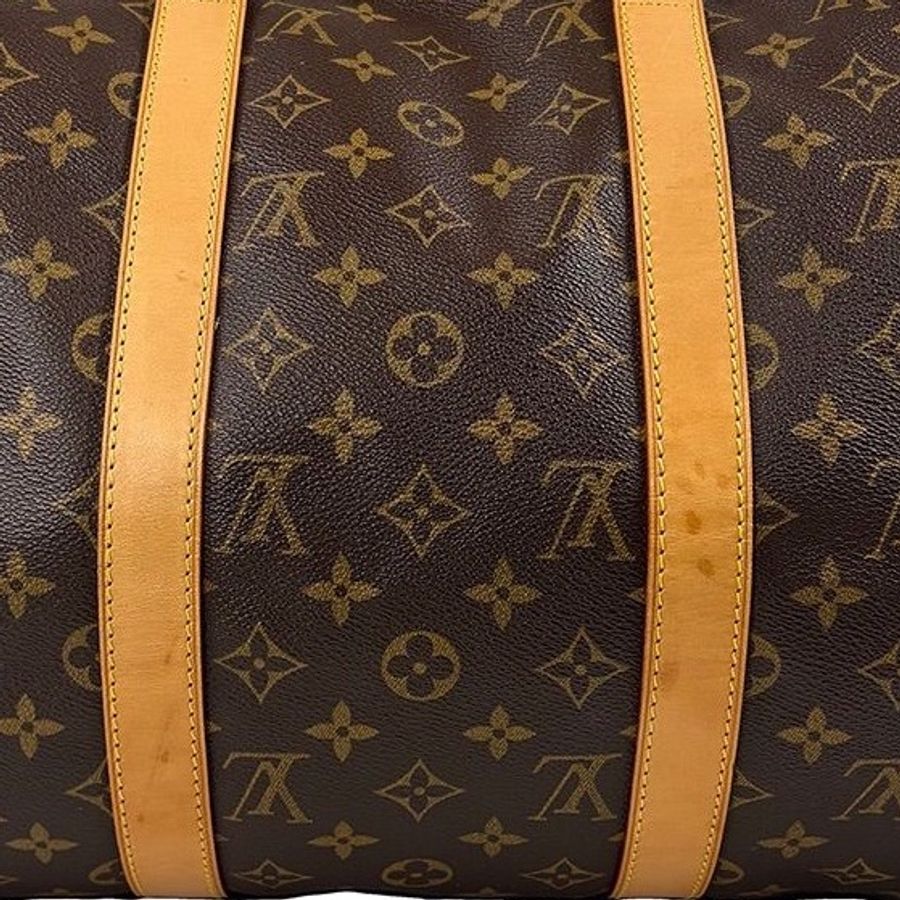 💝FuFu.Style ⟡.·* 9.5成新*LV Keepall50 旅行袋行李袋-18