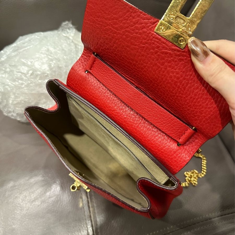Chloe紅色小豬包-7