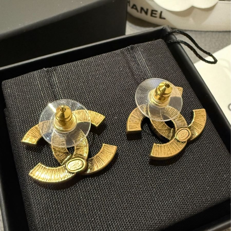 Chanel 復古風耳環-2
