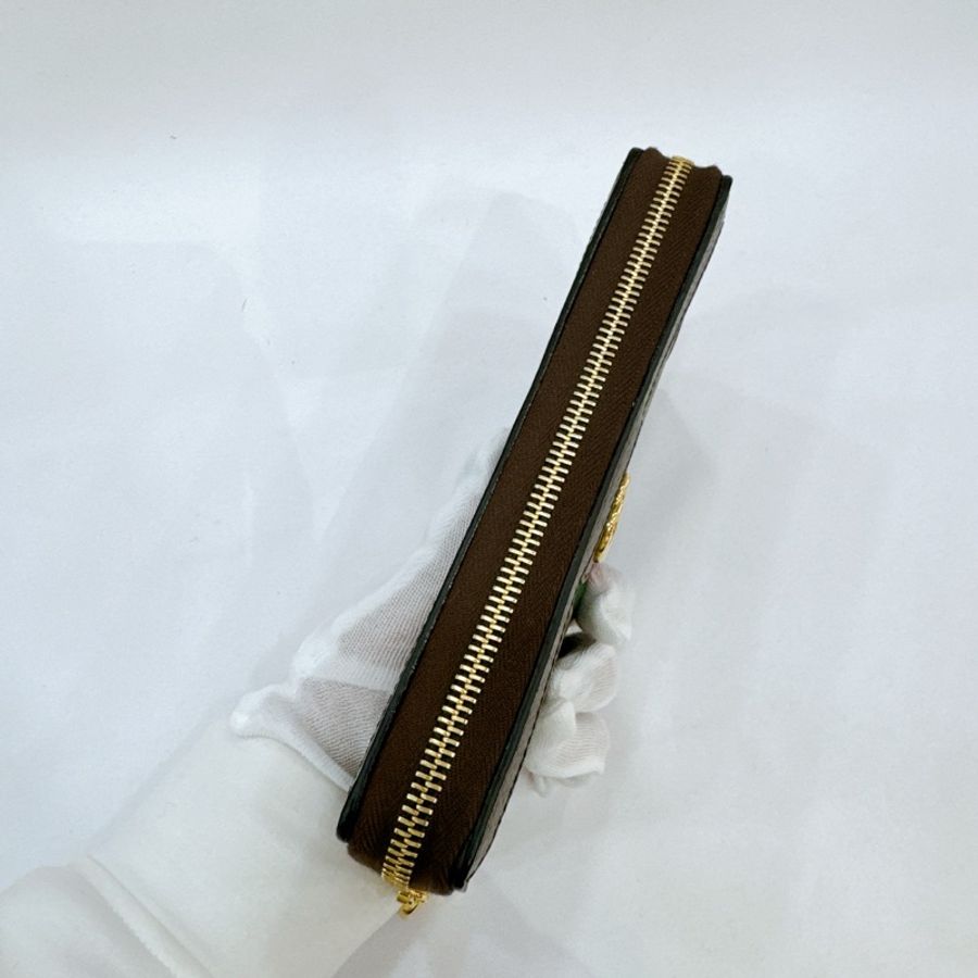 莉亞精品♡Gucci 經典老花拉鍊長夾 全新-2