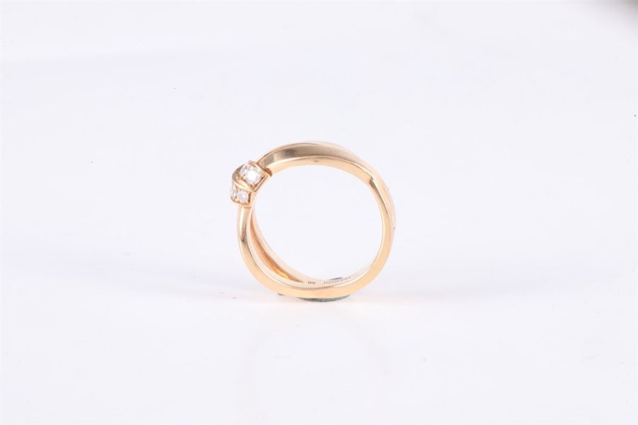 CHAUMET(尚美巴黎) 18K玫瑰金 鑽石 玫瑰金 LIENS SÉDUCTION 結·緣 紐帶 戒指 18K-2