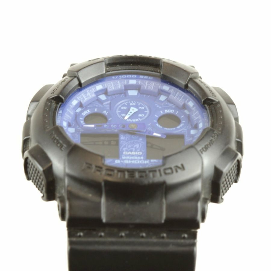 卡西歐 GA-100BP 石英男士手錶-3