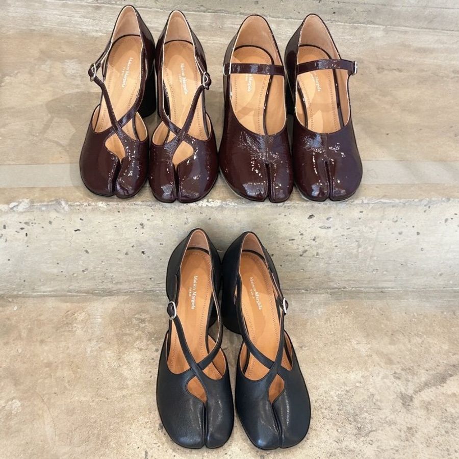 🌸2025春夏新品🌸Maison Margiela 女款 Tabi 分趾高跟涼鞋 黑色 IT36/36.5/37/37.5/38/38.5/39(購買請訊息告知需要尺寸)-3