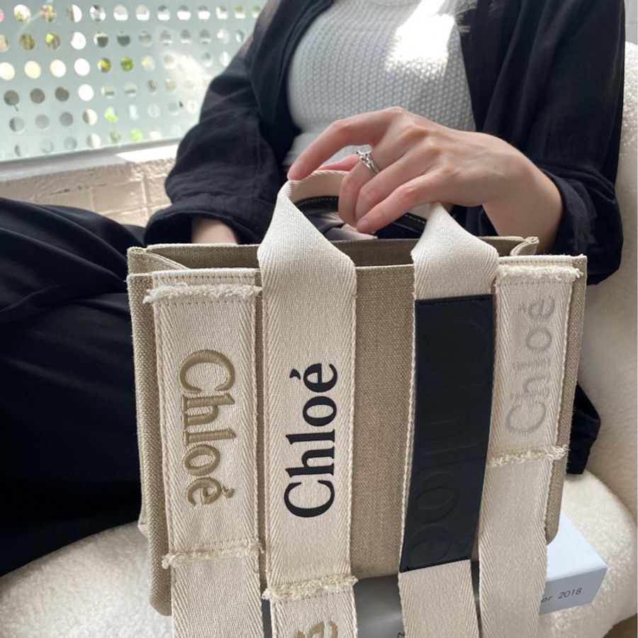 Chloe超罕見的Woody tote-0