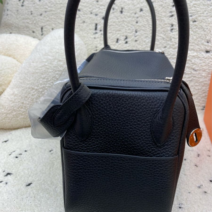🐯Hermes lindy26黑銀k-4