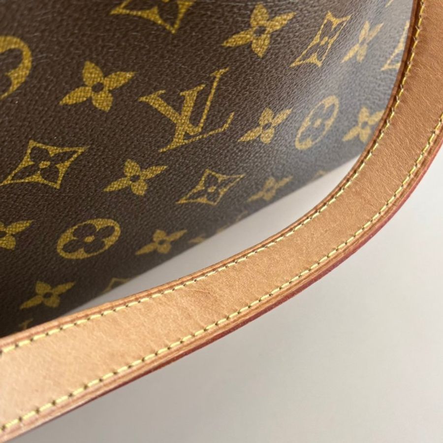 ::LOUIS VUITTON:: LV 花紋橫式名媛包 肩背包 手提包 媽媽包 上班包 通勤包-4