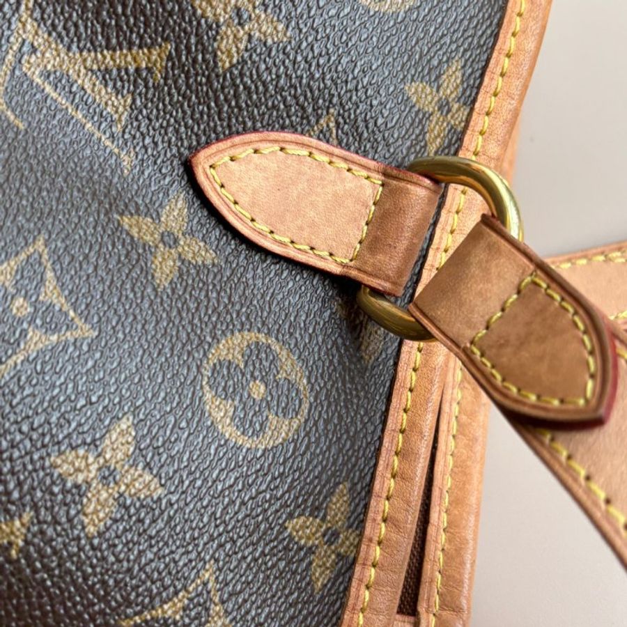 ::LOUIS VUITTON:: LV 花紋橫式名媛包 肩背包 手提包 媽媽包 上班包 通勤包-12