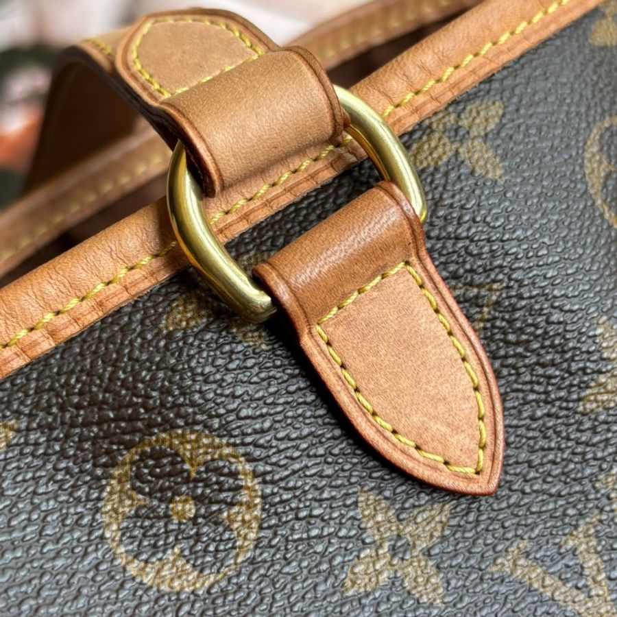 ::LOUIS VUITTON:: LV 花紋橫式名媛包 肩背包 手提包 媽媽包 上班包 通勤包-13