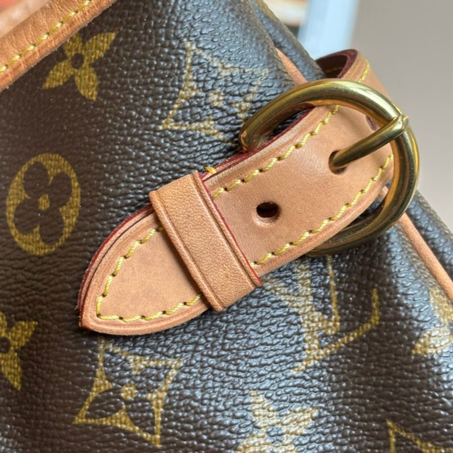::LOUIS VUITTON:: LV 花紋橫式名媛包 肩背包 手提包 媽媽包 上班包 通勤包-37