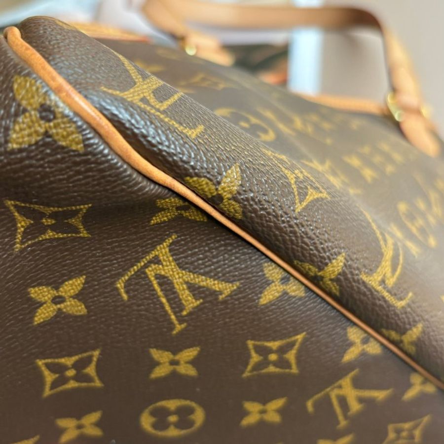 ::LOUIS VUITTON:: LV 花紋橫式名媛包 肩背包 手提包 媽媽包 上班包 通勤包-49