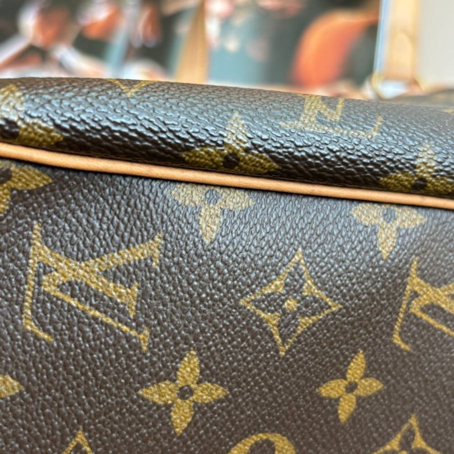 ::LOUIS VUITTON:: LV 花紋橫式名媛包 肩背包 手提包 媽媽包 上班包 通勤包-54