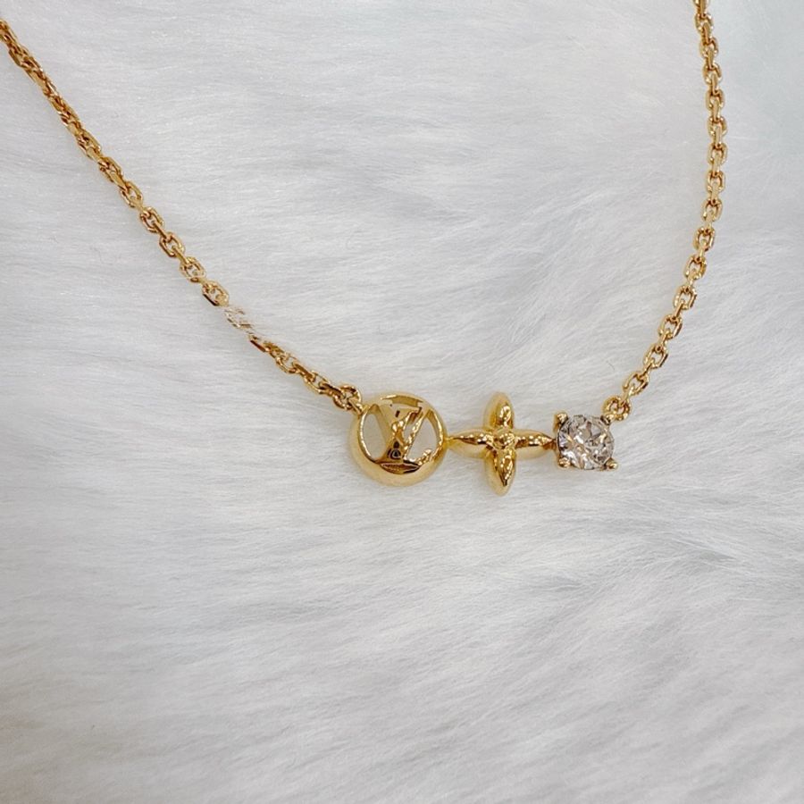 莉亞精品♡LV M00368 Petit Louis項鏈 全新-0
