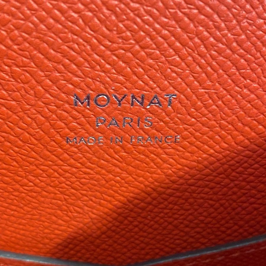 MOYNAT 莫奈粽子包 豆沙粉 拼紅色-8