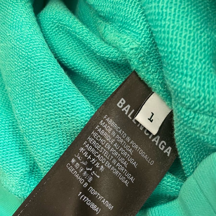 balenciaga 巴黎世家 刺繡 可樂Logo 帽T 衛衣 男女款 吊牌未拆-9