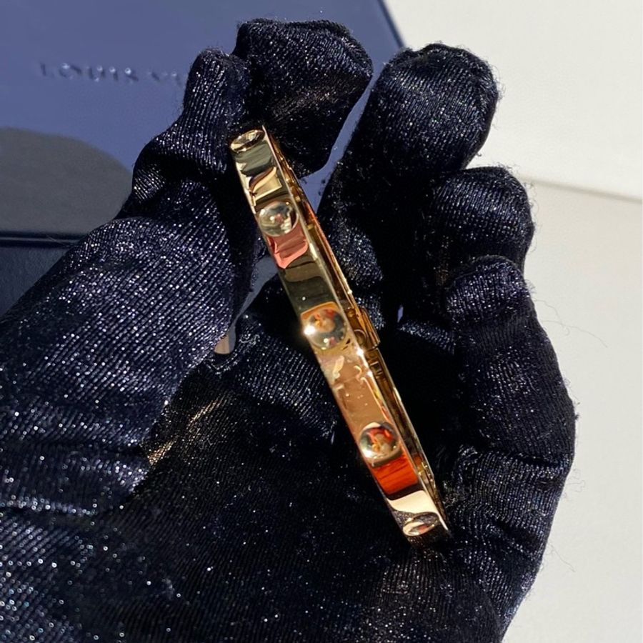 LV路易威登 Empreinte 18K黄金手镯-6