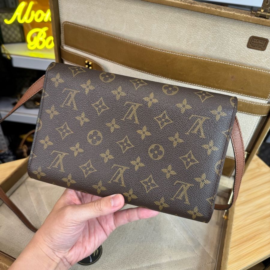 Louis Vuitton 老花中古PM信封包/斜背包🖋️復古韻味-6