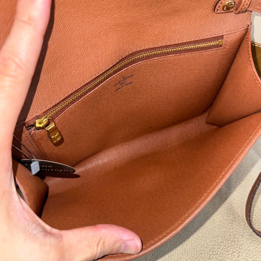 Louis Vuitton 老花中古PM信封包/斜背包🖋️復古韻味-14