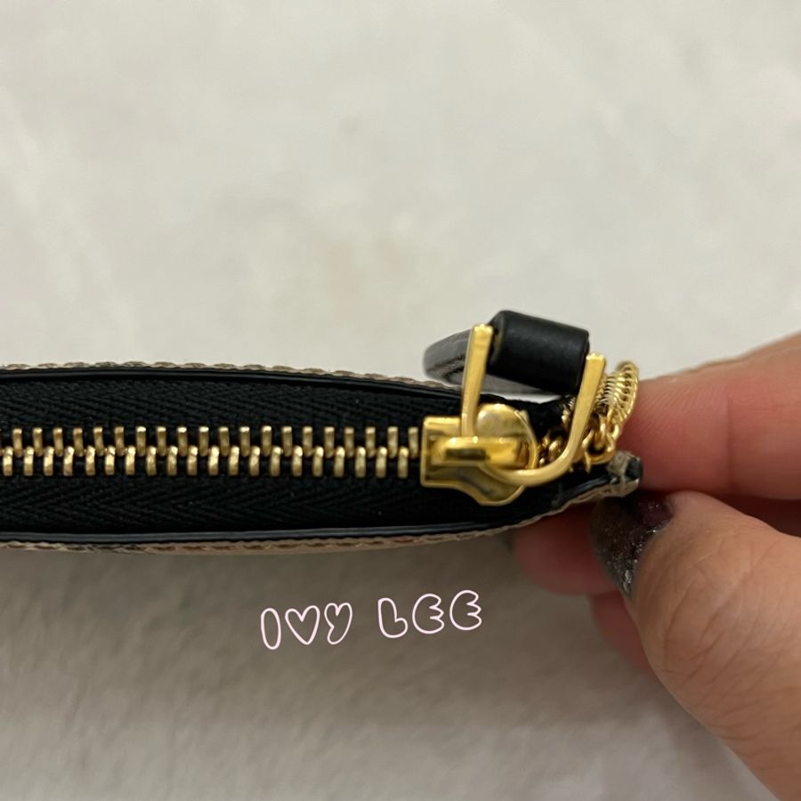 BURBERRY 巴寶莉 8058472 Kelbrook經典格紋鑰匙扣 零錢包 小卡夾 二手精品-8