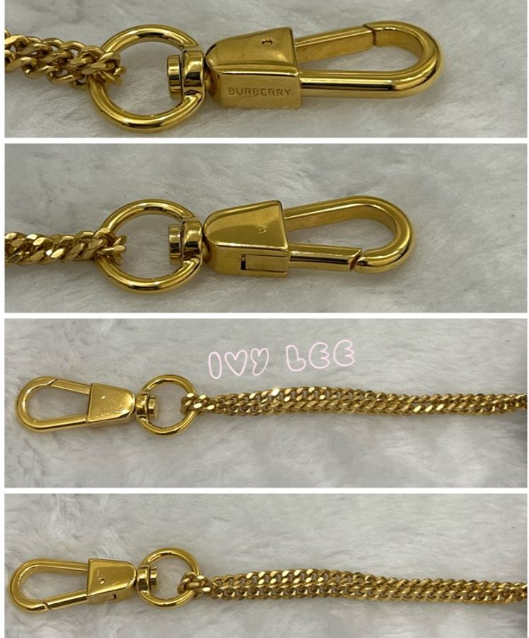 BURBERRY 巴寶莉 8058472 Kelbrook經典格紋鑰匙扣 零錢包 小卡夾 二手精品-9