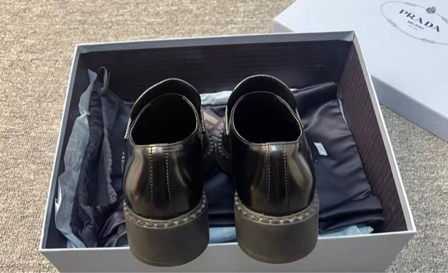 Prada 樂福鞋 經典款 38.5號 很新-4