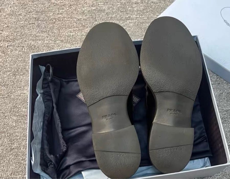 Prada 樂福鞋 經典款 38.5號 很新-6
