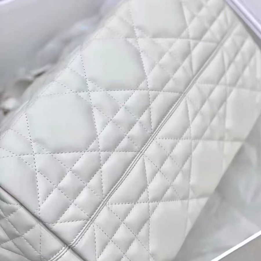 Dior Toujours 中號白金 全新大全套全膜 奶白色白雪公主-2