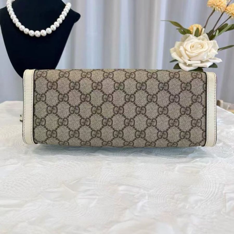Gucci Padlock系列 小號 托特斜背包 98新 26*18*10 配件塵袋-4