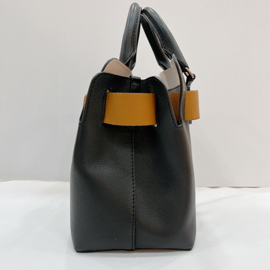 莉亞精品♡Burberry 4078578 拼色手提斜背包 二手-5