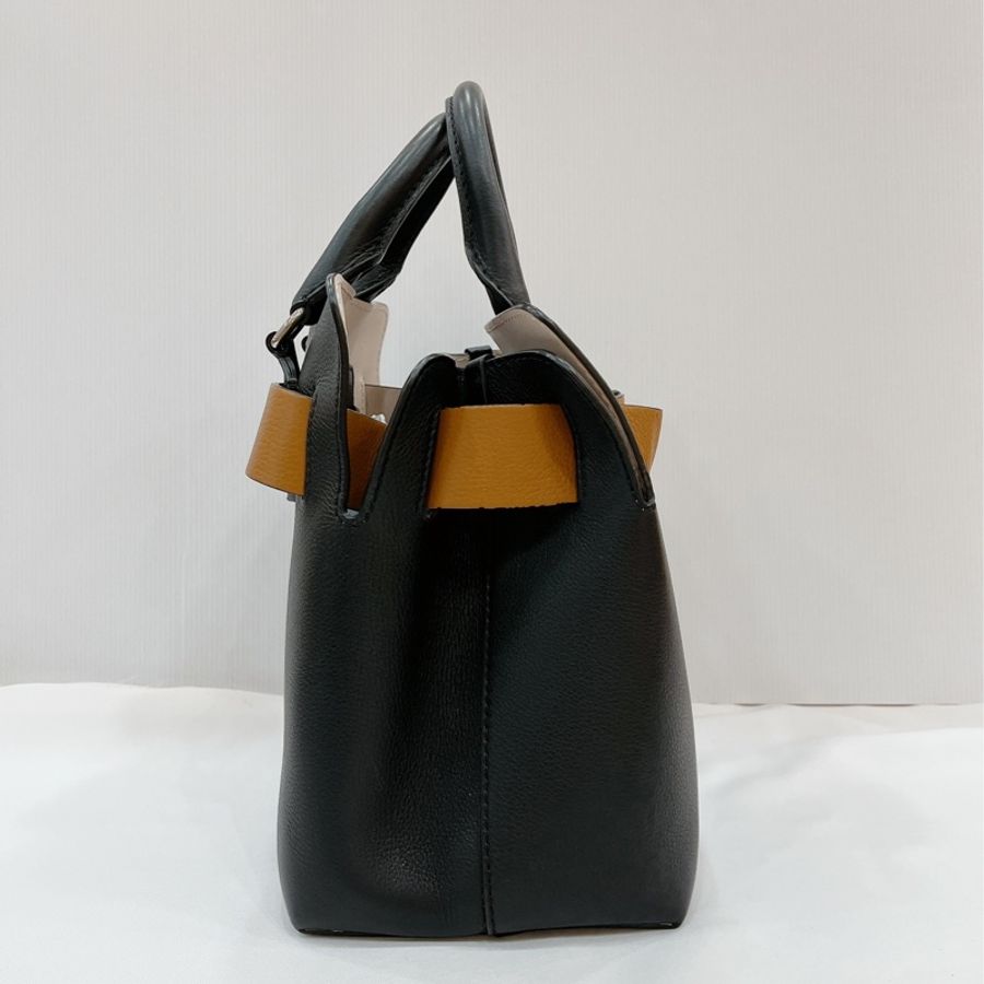 莉亞精品♡Burberry 4078578 拼色手提斜背包 二手-6