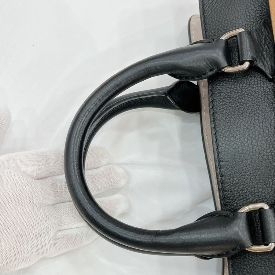 莉亞精品♡Burberry 4078578 拼色手提斜背包 二手-16