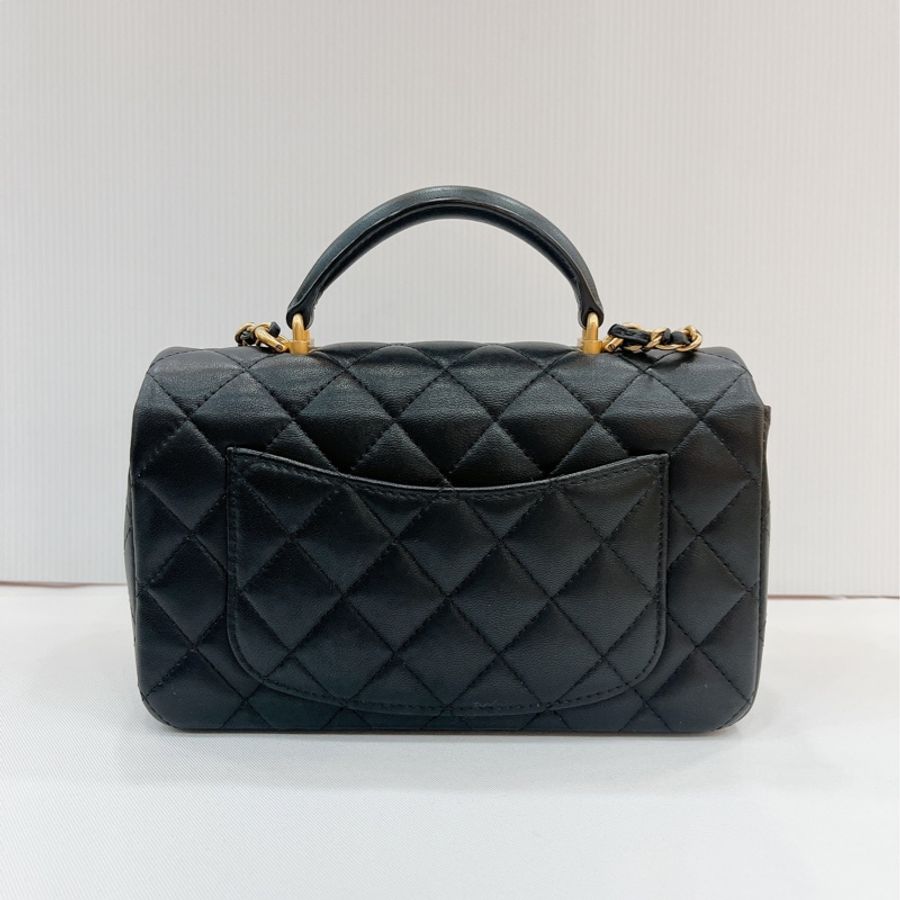 莉亞精品♡Chanel AS2431 手把20復古金 全新閒置品-3