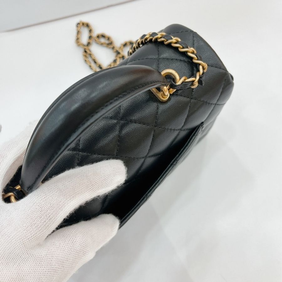 莉亞精品♡Chanel AS2431 手把20復古金 全新閒置品-4