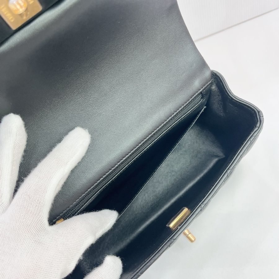 莉亞精品♡Chanel AS2431 手把20復古金 全新閒置品-16