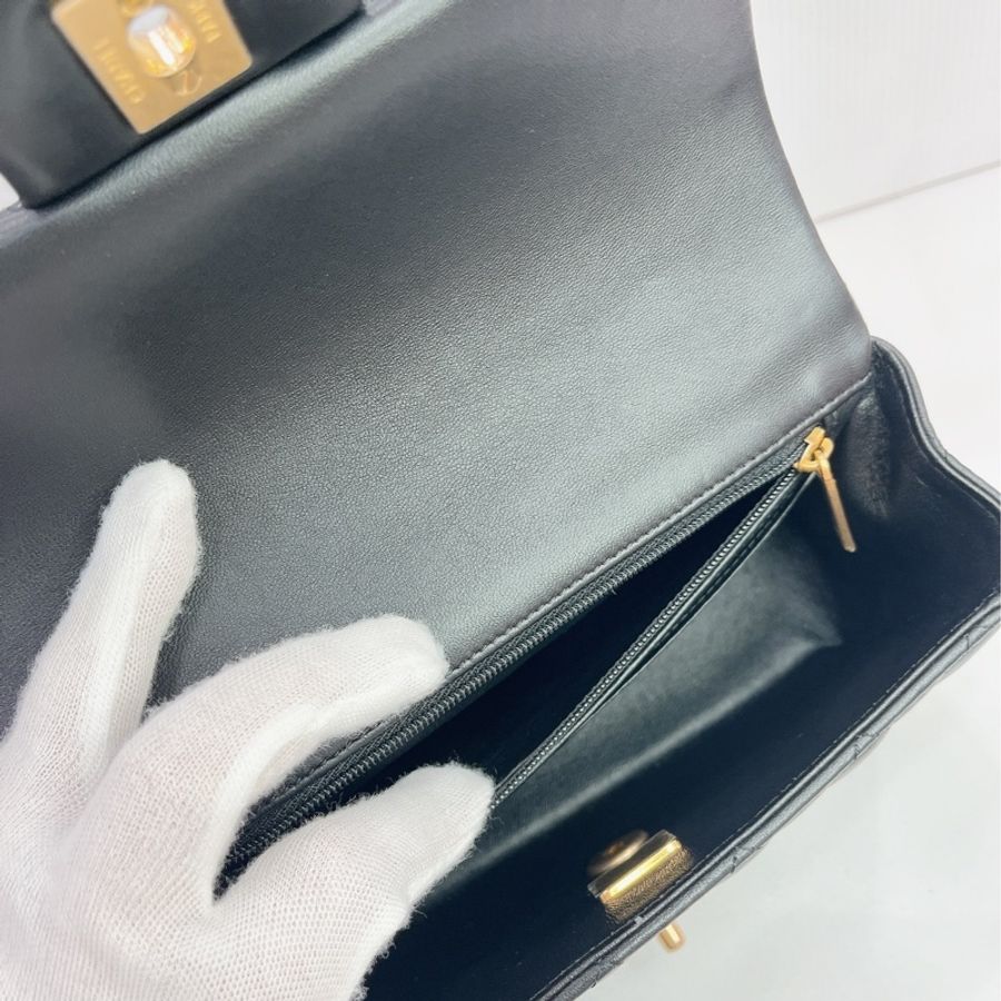 莉亞精品♡Chanel AS2431 手把20復古金 全新閒置品-17
