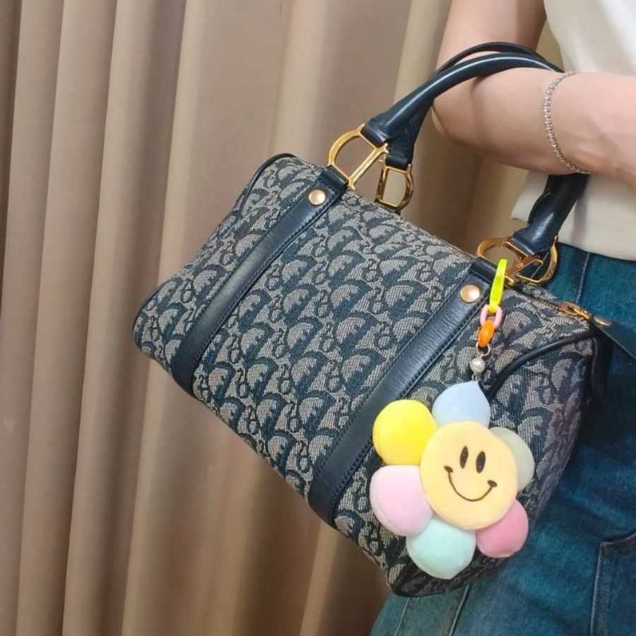 🩵Dior Oblique老花波士頓包 Boston🩵|經典復古再現 背起來秒變身Jisoo 🩵-0
