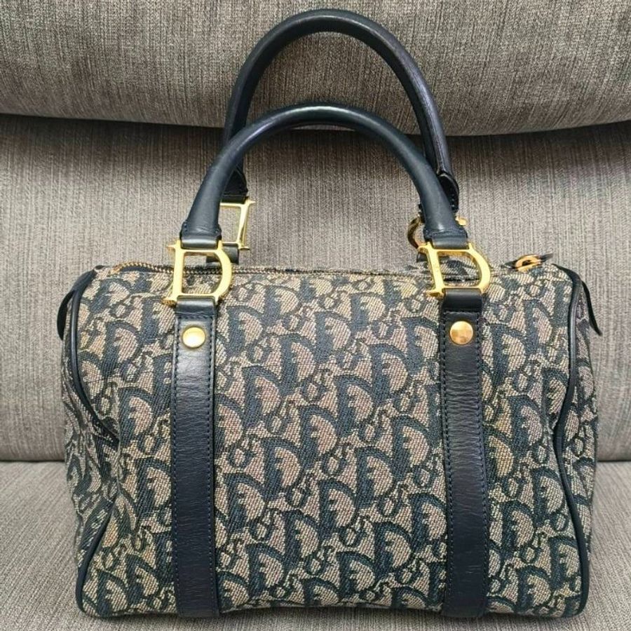 🩵Dior Oblique老花波士頓包 Boston🩵|經典復古再現 背起來秒變身Jisoo 🩵-6