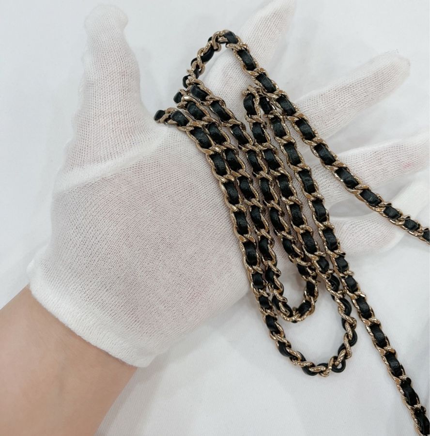 莉亞精品♡Chanel AS2431 手把20玫瑰金 二手-10