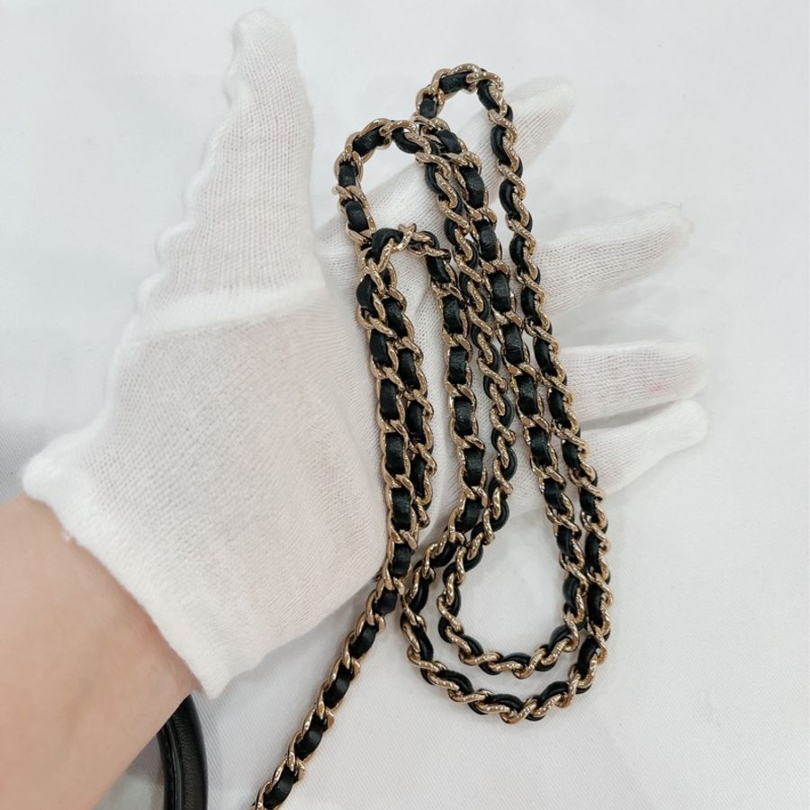 莉亞精品♡Chanel AS2431 手把20玫瑰金 二手-11