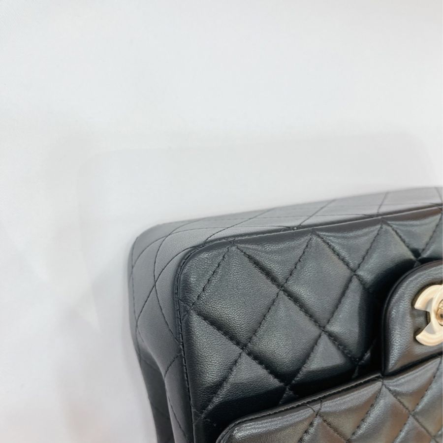 莉亞精品♡Chanel AS2431 手把20玫瑰金 二手-13